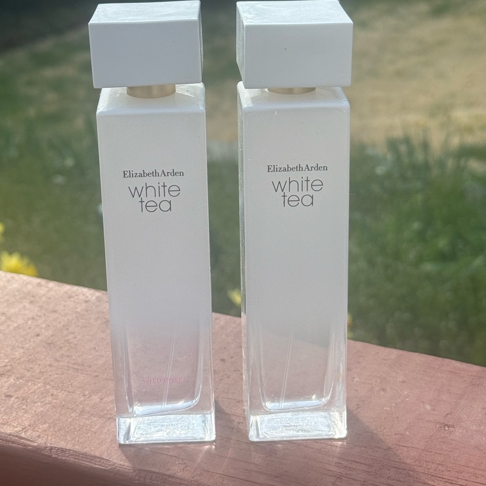 Elizabeth Arden White Tea EDT Fragrance Set – Original & Wild Rose – 3.3oz NEW